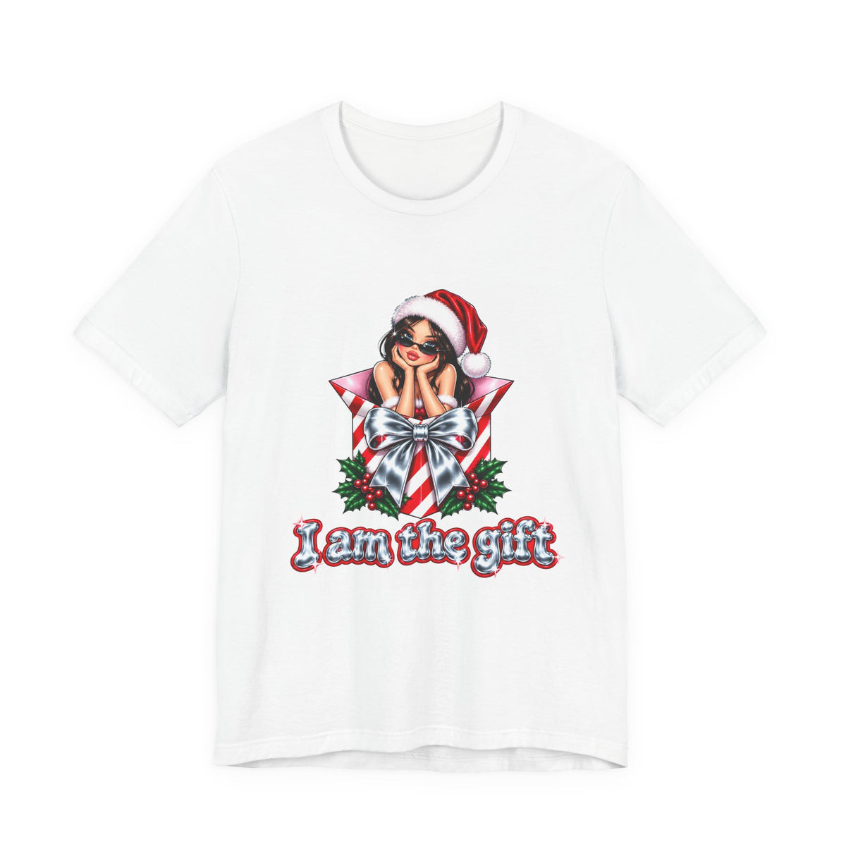 I Am The Gift – Y2K Christmas Tee