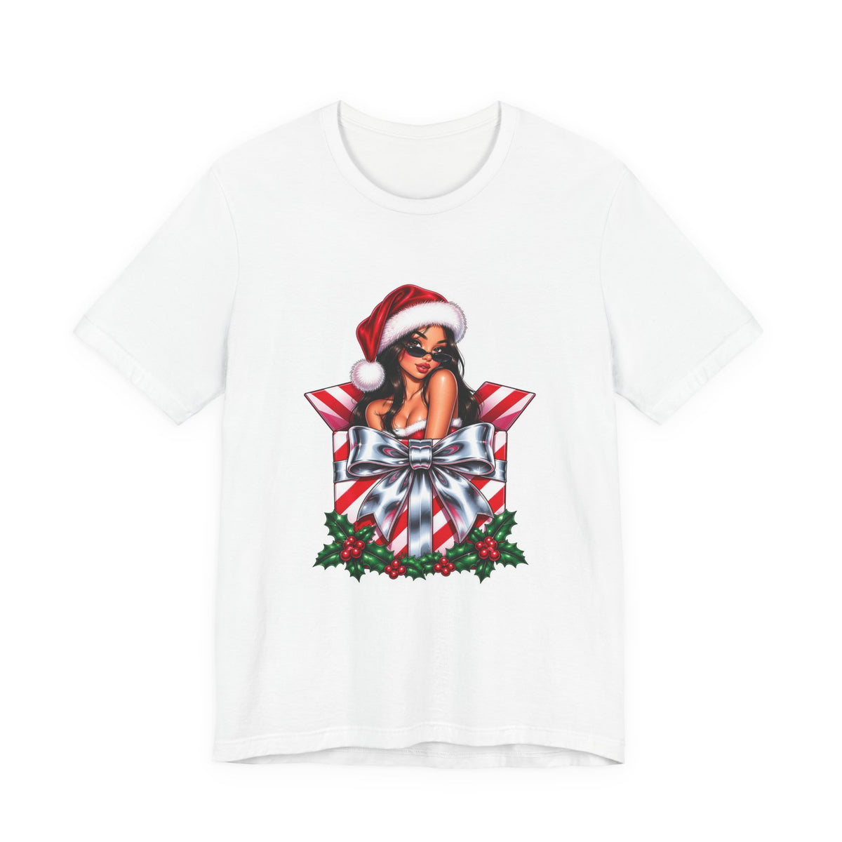 Gift Girl – Y2K Christmas Tee (Style 1)