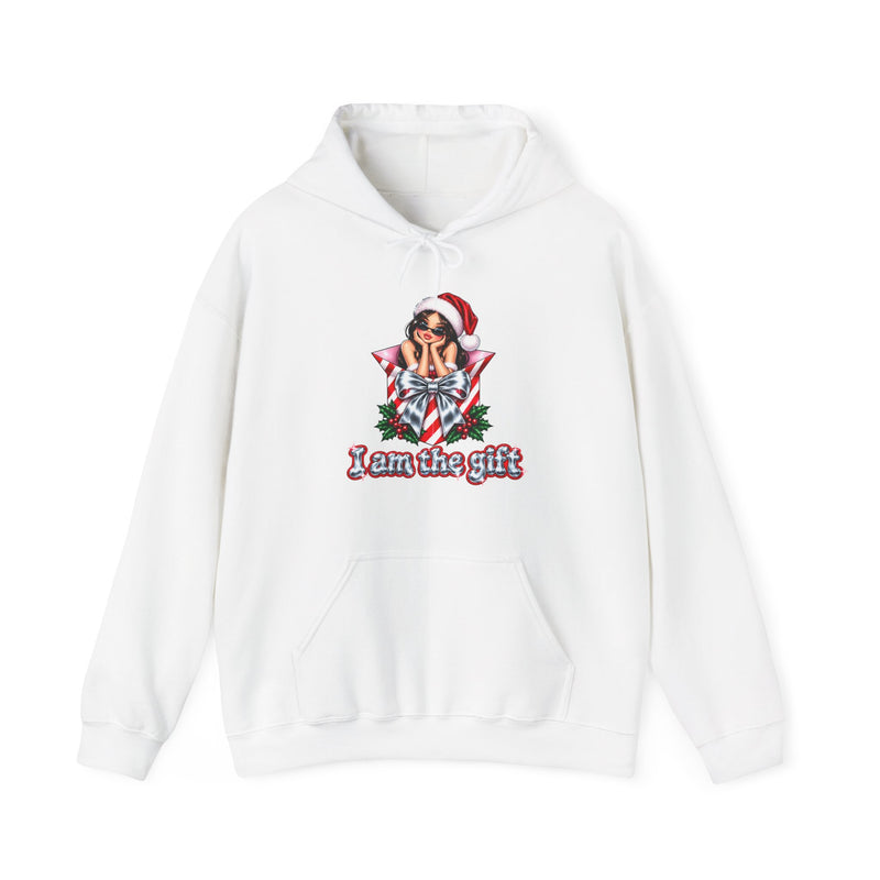 I Am The Gift – Y2K Christmas Hoodie